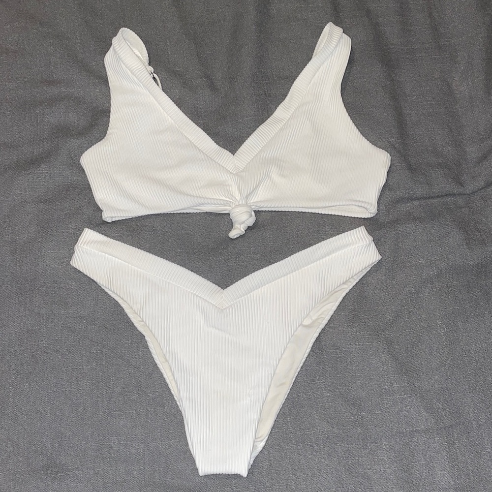 Frankies bikini top and bottom both size small! Great condition